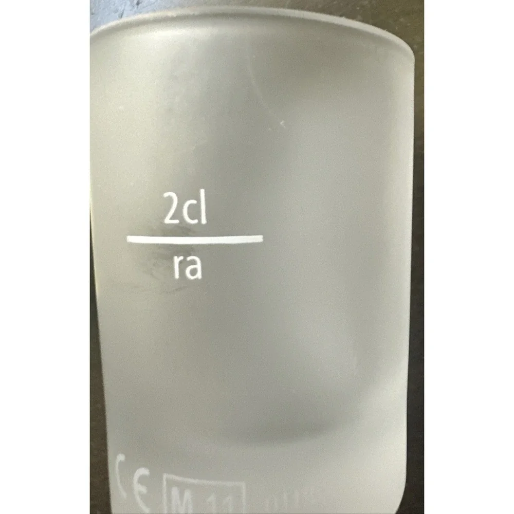 Jägermeister Frosted Shot Glass 2cl / 4cl ARC, 3 1/4